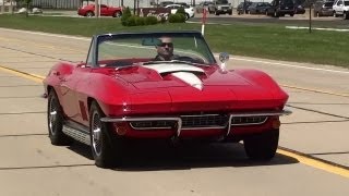 Test Driving 1967 Corvette 427 BigBlock 3x2 Carbs 435 Horsepower [upl. by Aidualc794]