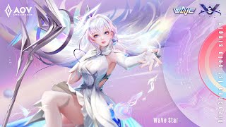 WaVe Star  Diao Chan 1st Solo Single  Garena AOV Arena of Valor [upl. by Noisla723]