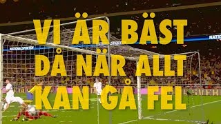 Gyllene Tider med Linnea Henriksson  Bäst när det gäller Lyric video Officiell VM låt 2018 [upl. by Kilroy300]