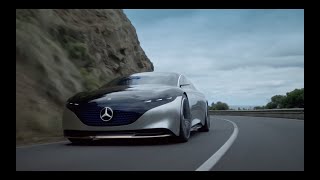 Shot on ULTRA Lewis Hamilton and the MercedesBenz VISION EQS [upl. by Ziguard407]