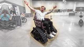 Trying All The New Wheelchair Technology At The Chicago Abilities Expo [upl. by Phebe]