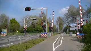 Spoorwegovergang Winterswijk West  Dutch railroad crossing [upl. by Margaretha]