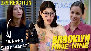 GINA DOESNT KNOW STAR WARS Brooklyn NineNine 3x9 Reaction [upl. by Leonteen]