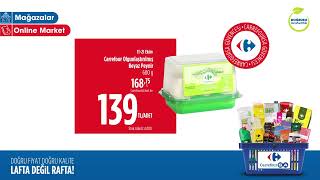 Carrefour Olgunlaştırılmış Beyaz Peynir 139 TLAdet [upl. by Casimir]