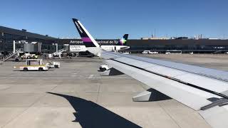 Volaris airbus A320 push back and takeoff in Tijuana international airport [upl. by Ynnavoj239]