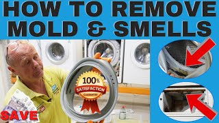 How to Clean a Seal amp Drum to Remove Mold amp Smells From a Washing Machine Guaranteed [upl. by Aldridge]