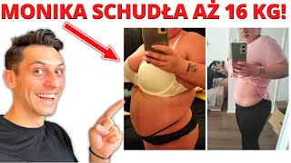 JAK SCHUDNÄ„Ä† Z BRZUCHA ZOBACZ HISTORIE MONIKI 16 KG OPINIE DIETETYK SZEMRAJ STREFA PRZEMIAN [upl. by Agnot]