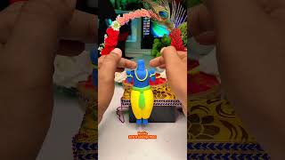 Diy Krishna ji jhulaKrishna ji jhula making 🙏 Jai shree Krishan shorts short art clayart diy [upl. by Eillor]