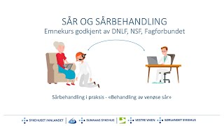 Sår og sårbehandling  Behandling av venøse sår [upl. by Birk]