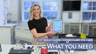 Domiciliary eye care What you need to do domiciliary  OT Skills Guide [upl. by Bigg]