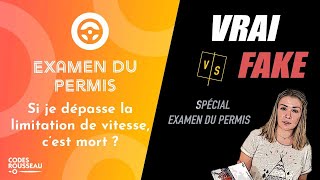 Faute éliminatoire au permis  si je dépasse la vitesse [upl. by Vania571]