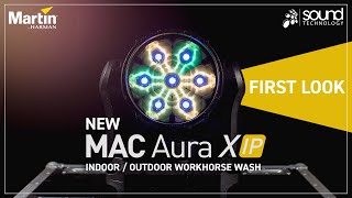 Introducing Martin MAC Aura XIP  First Look amp Overview  Indoor  Outdoor Workhorse Wash [upl. by Einahpts]