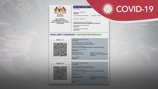 Aplikasi MySejahtera  Boleh cetak sijil vaksinasi guna PDF [upl. by Ojadnama233]