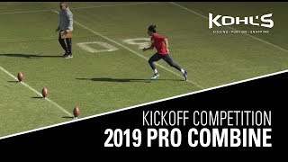 2019 Pro Combine  Kickoff Competition [upl. by Manon]