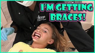 KAYLA GETS BRACES  SEE HOW BRACES ARE DONE  We Are The Davises [upl. by Jacey]