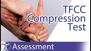 TFCC Compression Test  Triangular Fibrocartilage Complex Lesions [upl. by Love]