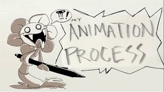 Flowey Animation Process [upl. by Ayinat923]