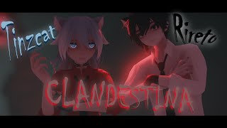 MMD\ CLANDESTINA Original motion  Collab Rireto [upl. by Darraj]