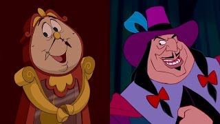 Disney Doppelgängers Cogsworth amp Governor Ratcliffe [upl. by Novert]