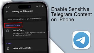 How to Enable Sensitive Content on Telegram 2023 [upl. by Elletnwahs795]