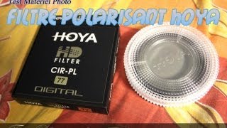 Présentation du Filtre polarisant Hoya PLCIR HD [upl. by Nerland466]