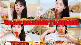 Seulgi Asmr Mukbang Tteokbokki Complication [upl. by Sivehc]