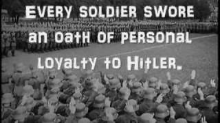 GCSE History Wehrmacht swear Oath of Loyalty to Hitler good footage [upl. by Randene]