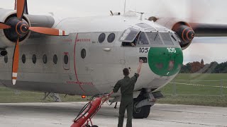 NORATLAS 2501 le démarrage le roulage et le décollage Une rareté à voir [upl. by Etep653]