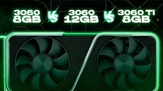 3060 8GB x 3060 12GB X 3060 TI 8GB Qual escolher 🤔 [upl. by Caddric648]