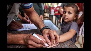 Polio drive in Gaza successful [upl. by Vernita]