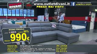 OUTLET DIVANI  Saldi estivi 2024 promo 5 [upl. by Asilrahc668]