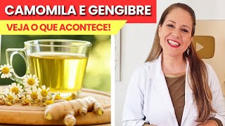 Misture CAMOMILA e GENGIBRE e Veja o que ACONTECE com Você USE ASSIM [upl. by Dorelle]