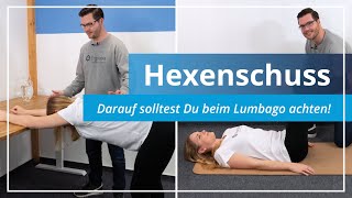 3 Hexenschuss Übungen – Darauf solltest Du beim Lumbago achten [upl. by Vander]