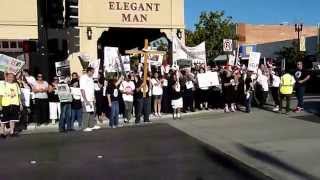 Peace walk to end genocide in Iraq Aug 19 in El Cajon CA [upl. by Weiman]