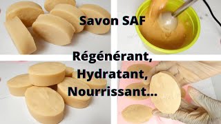 COMMENT FAIRE UN SAVON AU BEURRE DE KARITÉ RÉGÉNÉRANT HYDRATANT NOURRISSANT Nelie beauty [upl. by Gilead]