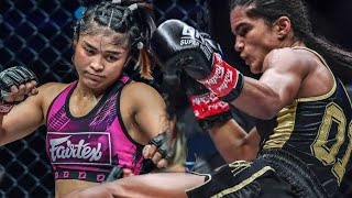 Stamp Fairtex Vs Anissa Meksen  ONEs 1st Two Sports World Champ VS ISKA World k1 And Glory Champ [upl. by Doll]