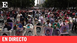 DIRECTO  MÉXICO  Marcha por estudiantes desaparecidos en Ayotzinapa  EL PAÍS [upl. by Enihpesoj]