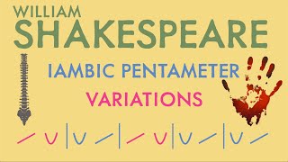 Iambic Pentameter Explained Part 2 Variations [upl. by Tippets139]