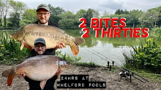 2 Bites 2 Thirties  Whelford Pools Top Lake  Martyns Angling Adventures [upl. by Mccord982]