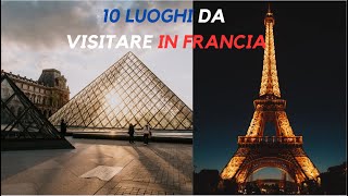 10 cose da fare a Parigi [upl. by Ynoyrb]