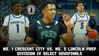 No 1 Crescent City vs No 5 Lincoln Prep  Pios get revenge vs LP in Division IV Semifinals 🏀🔥 [upl. by Morez]