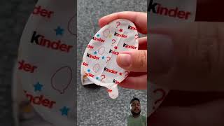 Kinder Joy K under Nikle gift and chocolate candy satisfying funkofunatic kinderjoy shorts [upl. by Anaujit371]