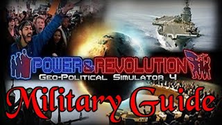 Military Guide  Geopolitical Simulator 4 Power amp Revolution [upl. by Iana]