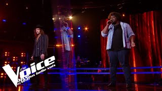 Maxime le Forestier – Né quelque part  Quentin Malo VS Luc Laversanne  The Voice France 2021 [upl. by Nylanna]