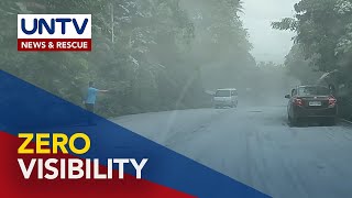 Zero visibility naranasan sa ilang barangay sa Juban Sorsogon kahapon June 5 [upl. by Janeva]