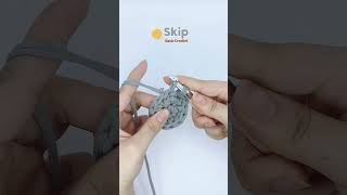 9 Skip Stitch sk  Basic Crochet Techniques for Beginners Ella Threadwell [upl. by Llewej781]