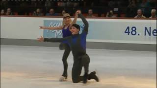 Aliona SAVCHENKO  Bruno MASSOT Gala Nebelhorn Trophy 2016 [upl. by Nomihs]