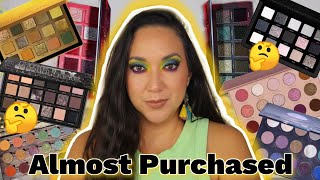 10 Palettes I Almost Purchased In 2023 But Didnt Plus sharing similar options [upl. by Annitsirhc853]