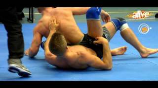 Alive Submission Wrestling Tournament Final 2011 fight 9 med intervjumov [upl. by Patrich]