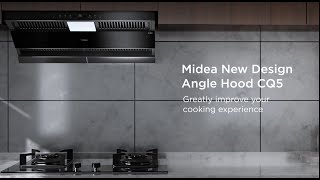 Midea New Design Angle Cooker Hood High suction cooker hood [upl. by Ailis]